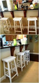 As the concrete is going to be the main bar stool seating surface, be careful not to overwater and make it weak. 15 Gorgeous Diy Barstools That Add Comfortable Style To The Kitchen Diy Crafts