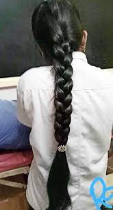 Lovely Silky Braid Long Hair Pictures Braided Hairstyles Long Indian Hair
