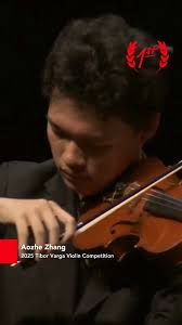 18-year-old Yige Chen from the China has this week been announced as 1 of  12 Semi-Finalists at the 2018 Shanghai Isaac Stern International Violin  Competition
