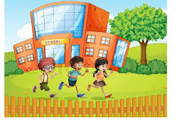 Download 350,000+ royalty free flower garden vector images. Kids And A School Stock Vector Colourbox