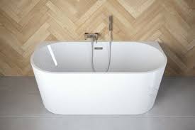 Vorwand Badewanne Freistehende Badewanne Acryl 170 X 80 Cm Ab Und Uberlauf Click Clack Vica Badewanne Freistehende Badewanne Neues Badezimmer