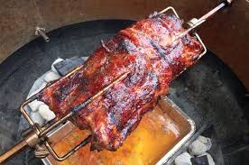 Spiessbraten Spiessbraten Mit Speck Zwiebelfuellung 04 Spiessbraten Gefullter Rollbraten Mit Speck Und Zwiebeln Spiessbraten Rollbraten Braten