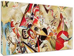 Quadro Moderno Astratto Kandinsky Arredamento Arredo Casa Arte Stampa Su Tela Casa Arte Stampa Su Tela Astratto