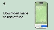 How to download maps to use offline on iPhone and iPad | Apple ...