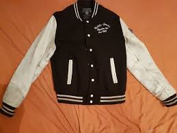 Veste Teddy Smith Cuir Blanc Homme Taille M Vinted