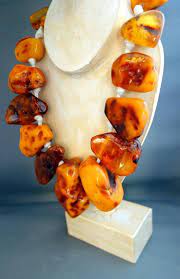 420 Gr Natural Baltic Amber Massive Necklace Rare Butterscotch Egg Yolk Bernstein Baltic Amber Amber Jewelry Amber Necklace