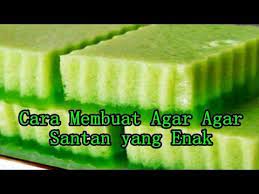It has spread across indonesian cuisine to the cuisines of neighbouring southeast asian countries such as malaysia, singapore, brunei and the philippines. Cara Membuat Agar Agar Santan Yang Enak Dan Praktis Youtube Agar Agar Resep Memasak
