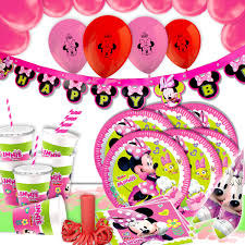 XL Tisch- und Raumdekoset Minnie Maus, 86-tlg.