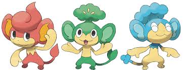 pansear pansage and panpour super cute pokemon games