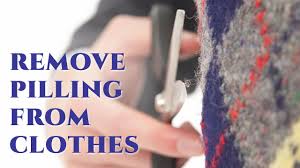 3) use laundry detergent with cellulase to remove pilling and lint balls from your clothes in the washing machine if your clothes start to develop pills, your first line of defense may come from an unexpected source. Why Your Clothes Pill How To Remove Pilling Garment Care Tips Youtube
