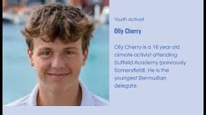 Inspiring Change: Somersfield Alumni Olly Cherry Discusses Youth Activism &  COP28