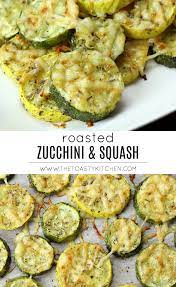 Roasted Zucchini And Squash By The Toasty Kitchen Zucchini Squash Yellowsquash Summersquash Ovenroaste In 2020 Roasted Zucchini And Squash Roast Zucchini Zucchini