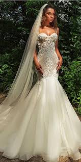 Amazing Tulle Spaghetti Straps Neckline Mermaid Wedding Dress With Beaded Lace Appliques Wedding Dresses Mermaid Wedding Dress Mermaid Style Wedding Dress