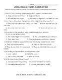 Week 6 review and assessment the key to building strong readers and writers a: Wonders Selection Test Unit 2 Week 3 Worksheets Teaching Resources Tpt