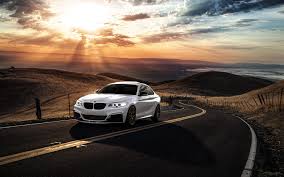 Selling my bmw m235i 327 hp vehicle has been serviced recently all service has been done including replacement of tyres and both from and rear brake p. Wallpaper Bmw M235i White Car Sunset Clouds Road 1920x1200 Hd Picture Image