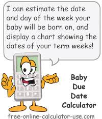 baby due date calculator calculate pregnancy due dates and