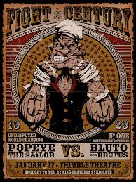 Fight Of The Century Ap By Hanzel Haro Popeye The Sailor Man Cartoon Art Cartoon