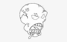 Mustang coloring pages feature the smooth, sleek and extremely popular cars from the company with the same name. Zombie Head Coloring Page Zombie Png Image Transparent Png Free Download On Seekpng