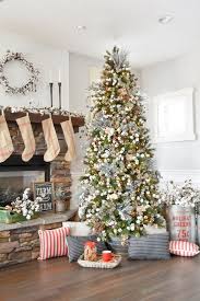 Farmhouse Christmas Tree Michaels Dream Tree Challenge 2017 Kara S Party Ideas Modern Christmas Tree Farmhouse Christmas Decor Farmhouse Christmas Tree
