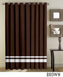 Rated 4.5 out of 5 stars. Striped Grommet Top Blackout Curtain Panel