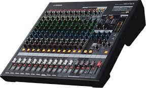 Je ne m'étendrais pas sur ses qualités, elles sont trop nombreuses, mais juste un petit bémol : Yamaha Mgp16x Console Analogique Mgp16x 16 Voies 4gp 4aux