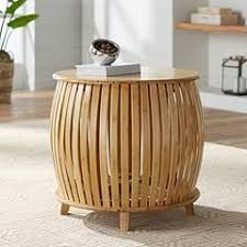 Artino Natural Bamboo Accent Table Quick Look Lamps Plus In 2020 Accent Table Accent Table Styling Contemporary Accent Tables