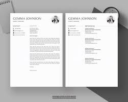 It follows a simple resume format, with name and address bolded at the top, followed by objective, education, experience, and awards and acknowledgements. Simple Cv Template Microsoft Word Cv Format Minimalist Resume Template Design Cover Letter References Simple And Clean Resume Format For Job Application Instant Download Cvtemplatesuk Com