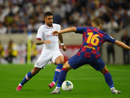 Watch football on our website without registration and ads! Barcelona 1 2 Chelsea Recap Abraham And Barkley Goals Win Rakuten Cup Mirror Online