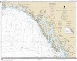 16016 Dixon Entrance To Cape St Elias Alaska Nautical Chart