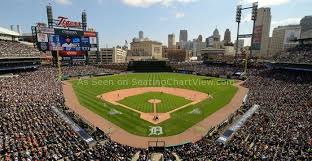 Comerica Park Detroit Mi Seating Chart View