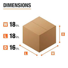 Cardboard Box Sizes Chart Kinocop Co