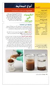 الكيمياء بوربوينت أنواع المخاليط للصف العاشر متقدم ملفاتي