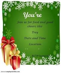 Free Printable Holiday Party Templates Free Christmas Party Invitation Prin Christmas Party Invitations Free Christmas Invitation Card Party Invite Template