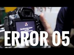 Maybe you would like to learn more about one of these? Cara Menangani Error 05 Err 05 Pada Kamera Canon Youtube