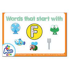 Hello friends, in this video we have presented around 30 words starting with letter f.if you find this video useful then please like and . Free Alphabet Flashcards For Words That Start With The Letter F Bingobongo