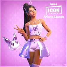 She is always adorable and occasionally changes things up. D3nni On Twitter Ariana Grande Fortnite Icon Series Skin Concept This Concept Has Been In The Works For A While Now And It S Finally Complete Tried To Make This A