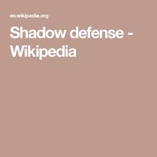 Shadow Defense Wikipedia Free Art Eutaw Shadow