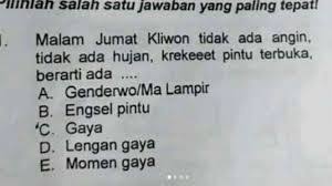 10 soal pilihan ganda elastisitas dan jawabannya. Viral Soal Fisika Zaman Now Yang Bikin Geleng Geleng