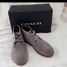 Shop suede leather at affordable prices from best suede leather store milanoo.com. Coach Shoes Coach C24 Mens Suede Boot Fg504 Heather Grey Poshmark