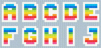 These free, printable alphabet puzzles have been a big hit for her. Lego Alphabet Vol 2 Paperzip