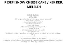 The 27 dreamiest cheesecake recipes. Resepi Snow Cheese Cake