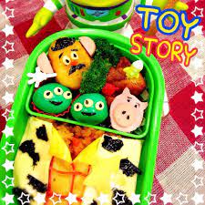 ディズニー祭り トイストーリー 初めてのキャラ弁 ペコリ by ameba 手作り料理写真と簡単レシピでつながるコミュニティ 日本料理 手作り料理 ポテトヘッド