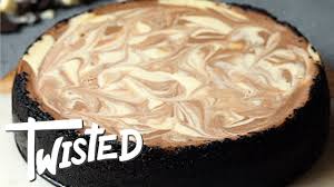 They also look spooky with the marble effect and green m&m's® chocolate. Chocolate Marble Cheesecake Recipe Youtube