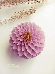 Big Purple Chrysanthemum Candle Carving Flower Candle Flower Etsy Flower Candle Candle Carving Candle Shapes