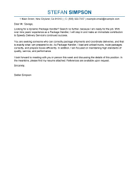 History founded in 1987, ship/art provides fine art services in the bay area, specializing in the handling of high value items for museums, galleries, private collectors, and dealers. Shoe Handler Cover Letter July 2021