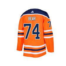Jan 16, 2020 · the nhl released a statement in response to the hateful, racially focused comments directed toward defenseman ethan bear in the wake of the edmonton oilers' elimination from the first round of. Adidas Men S Nhl Edmonton Oilers Ethan Bear Authentic Home Jersey