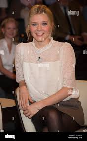 Laura Karasek auf deutschen ZDF-Talkshow "Markus Lanz". Hamburg,  Deutschland