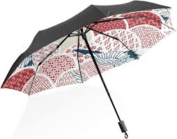 Amazon | 折り畳み傘 おしゃれ 折りたたみ傘 雨傘 日傘 和柄 和風 鶴柄 赤 レディーズ 晴雨兼用 軽量 コンパクト 人気 頑丈 梅雨対策  超撥水 遮光 UVカット 携帯便利 女の子 紫外線対策 遮熱 グラスファイバー | 折りたたみ傘 通販