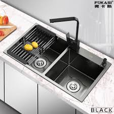 black nano 304 stainless steel hand
