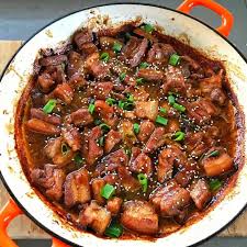 Easy Baked One Pot Chinese 5 Spice Pork Belly Vj Cooks Recipe Pork Belly Pork Recipes Easy Pork Belly Recipes